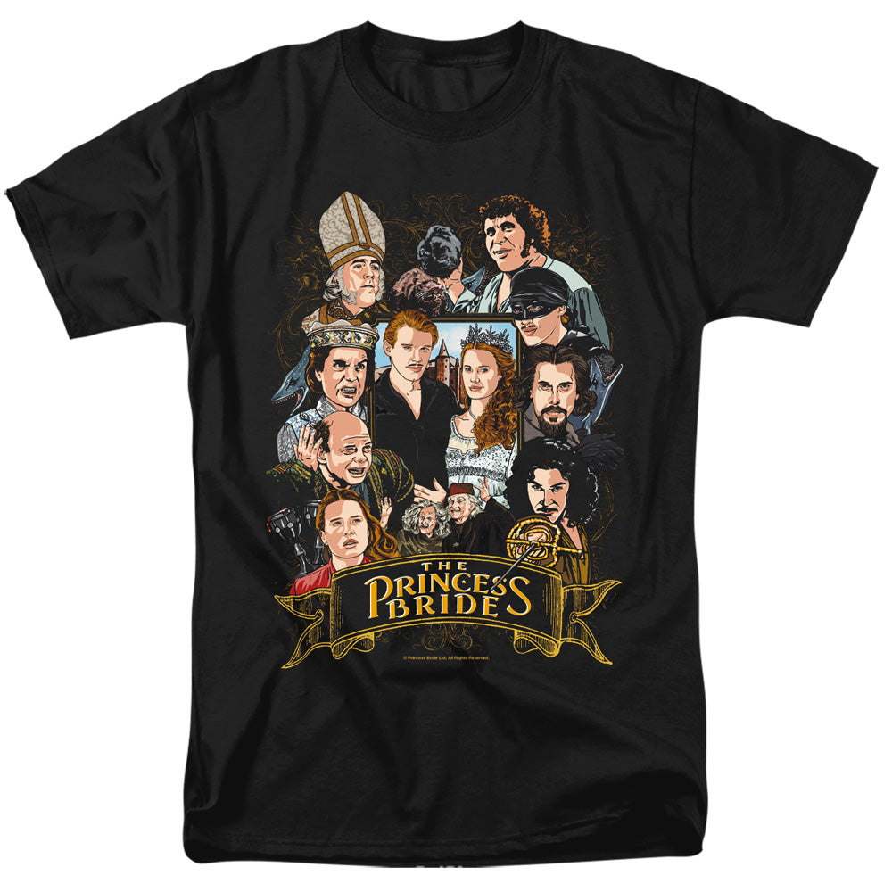 Princess Bride - Players - Adult Unisex Short Sleeve T-Shirt - Black