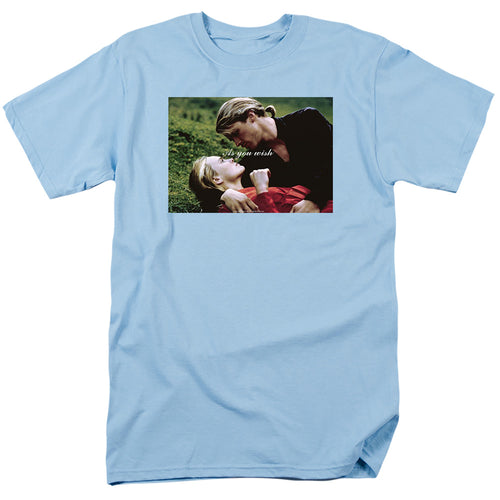 Princess Bride - As You Wish - Adult Unisex Short Sleeve T-Shirt - Blue