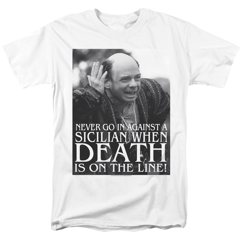 Princess Bride - Sicilian - Adult Unisex Short Sleeve T-Shirt - White