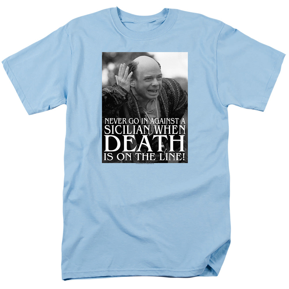 Princess Bride - Sicilian - Adult Unisex Short Sleeve T-Shirt - Blue