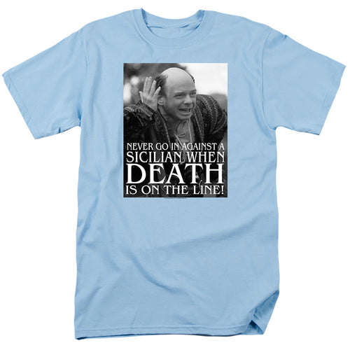 Princess Bride - Sicilian - Adult Unisex Short Sleeve T-Shirt - Blue