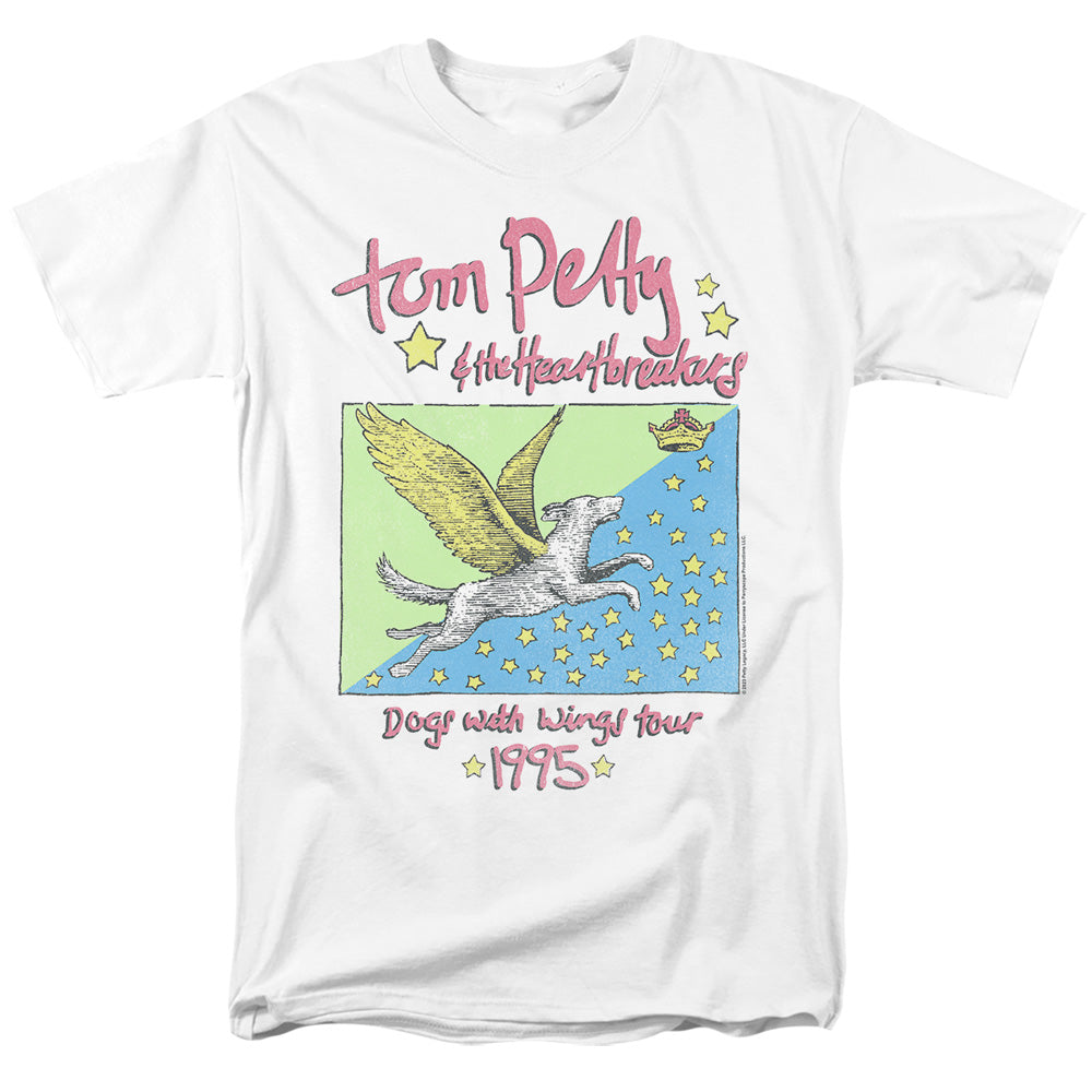 Tom Petty - Dogs With Wings Tour 1995 - Adult Unisex T-Shirt - White
