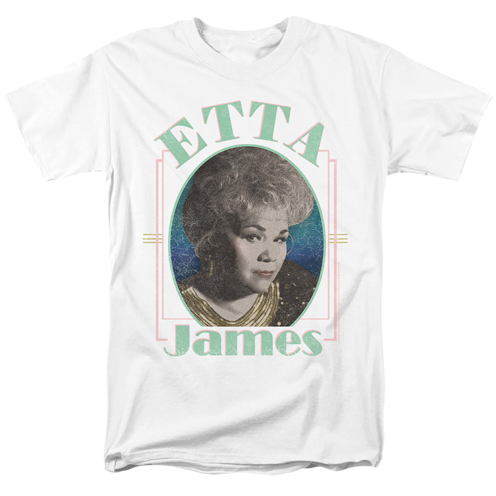 Etta James - Miss - Adult Unisex Short Sleeve T-Shirt - Gray