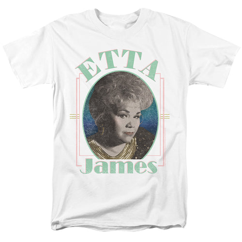 Etta James - Miss - Adult Unisex Short Sleeve T-Shirt - Gray