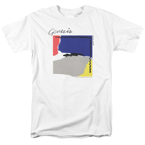 Genesis - Abacab - Adult Unisex Short Sleeve T-Shirt - White