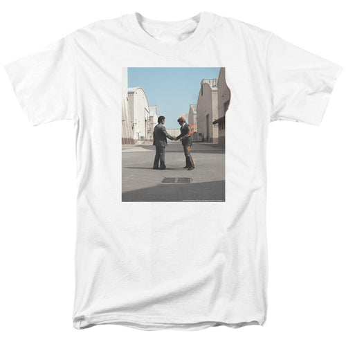 Pink Floyd - Wish You Were Here - Adult Unisex Short Sleeve T-Shirt - White