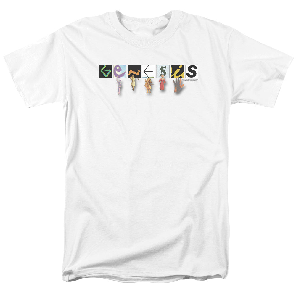 Genesis - New Logo - Adult Unisex Short Sleeve T-Shirt - White