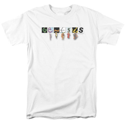 Genesis - New Logo - Adult Unisex Short Sleeve T-Shirt - White