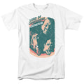 Genesis - Land Of Confusion - Adult Unisex Short Sleeve T-Shirt - White