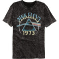 Pink Floyd Dotty Texture Circle Officially Licensed Adult Short Sleeve Mineral Wash T-Shirt