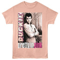 Pretty In Pink - Duckie Lean - Orange - Front Print Solid Adult Unisex Short Sleeve T-Shirt