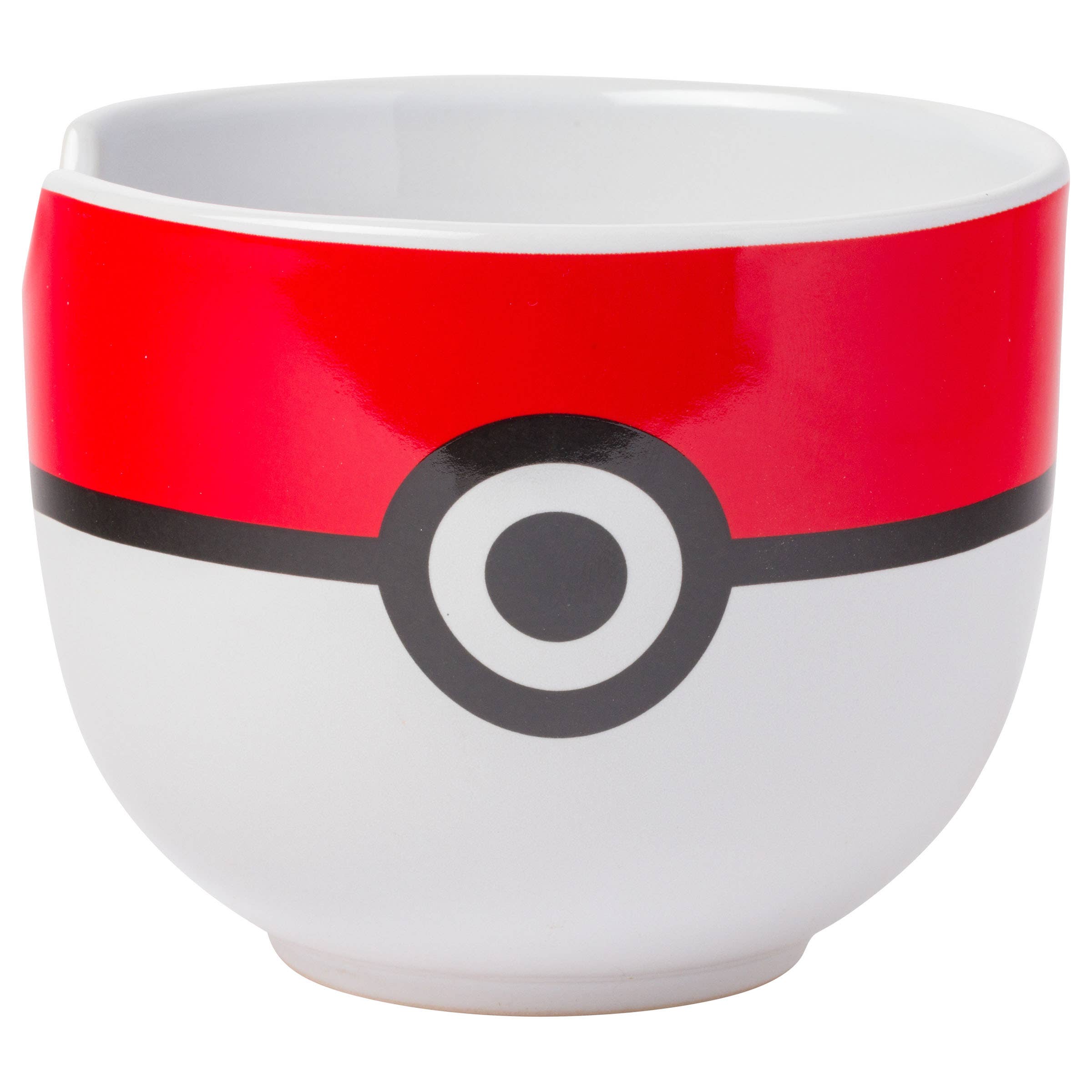 Nintendo Pokemon Pokeball Ceramic Ramen Bowl with Chopsticks 20 Ounces