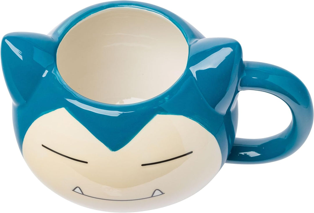 Nintendo Pokemon Snorlax Face Ceramic 3D Sculpted Mug 20 Ounces