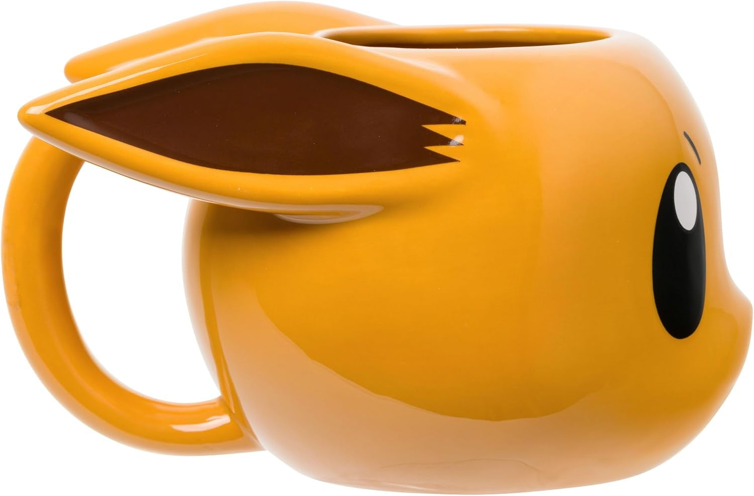 Silver Buffalo - Pokemon - Eevee Head Wink - 20 oz 3D Sculpted Mug