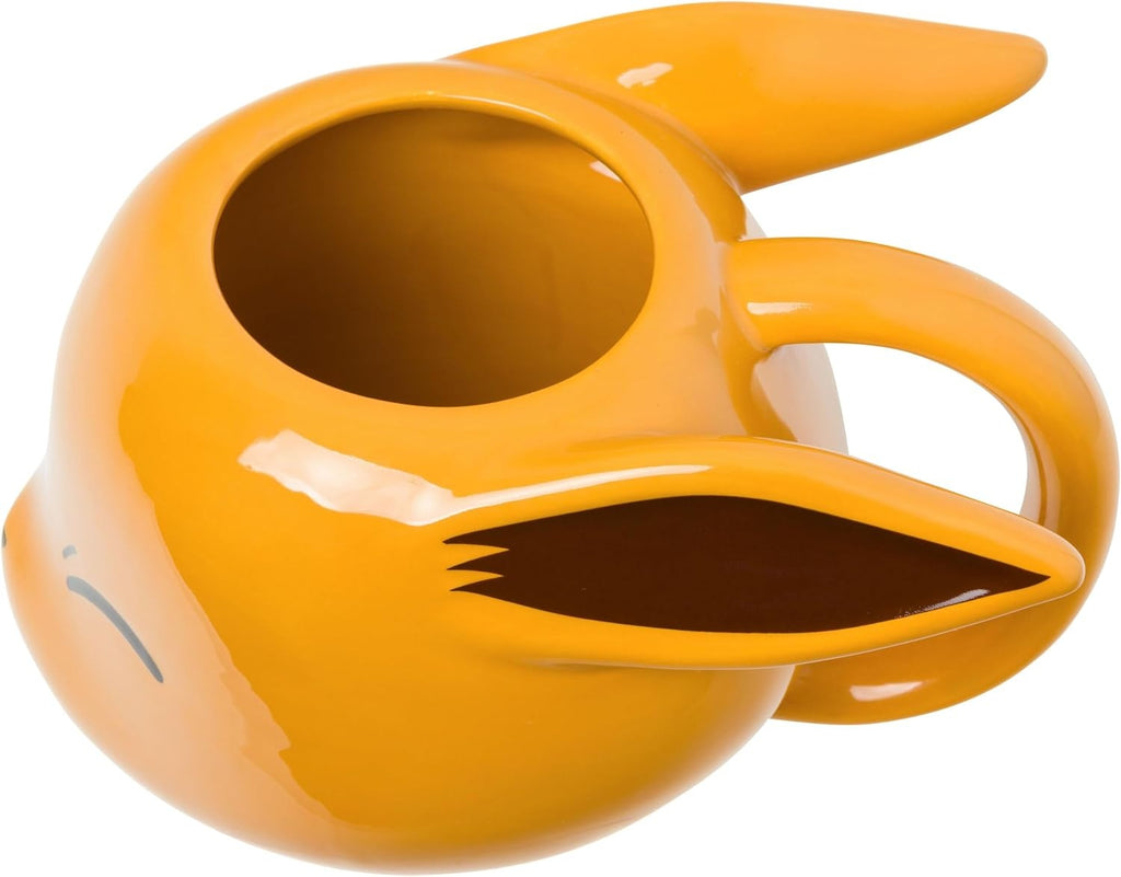 Silver Buffalo - Pokemon - Eevee Head Wink - 20 oz 3D Sculpted Mug