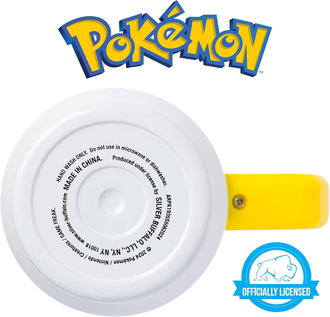 Pokemon Pikachu Stainless Steel Tumbler with Handle Fits in Standard Cup Holder 40 Ounces
