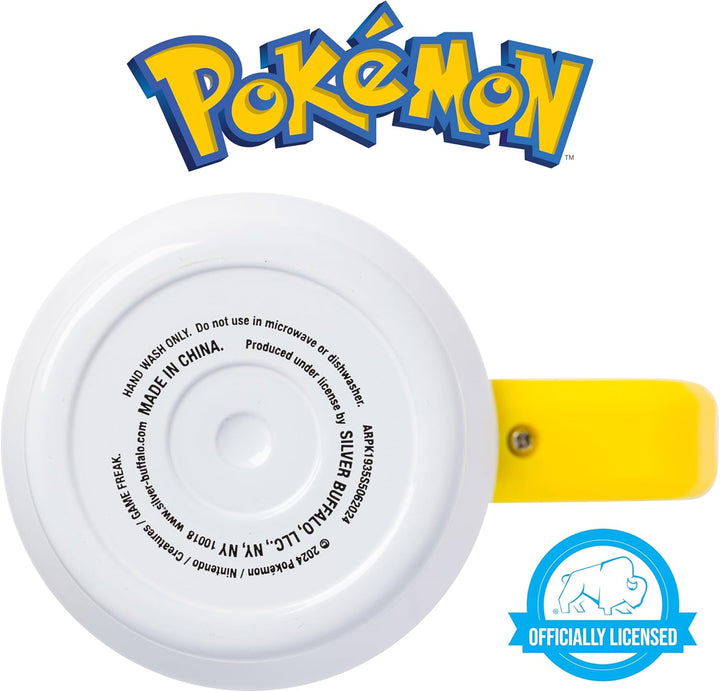 Pokemon Pikachu Stainless Steel Tumbler with Handle Fits in Standard Cup Holder 40 Ounces