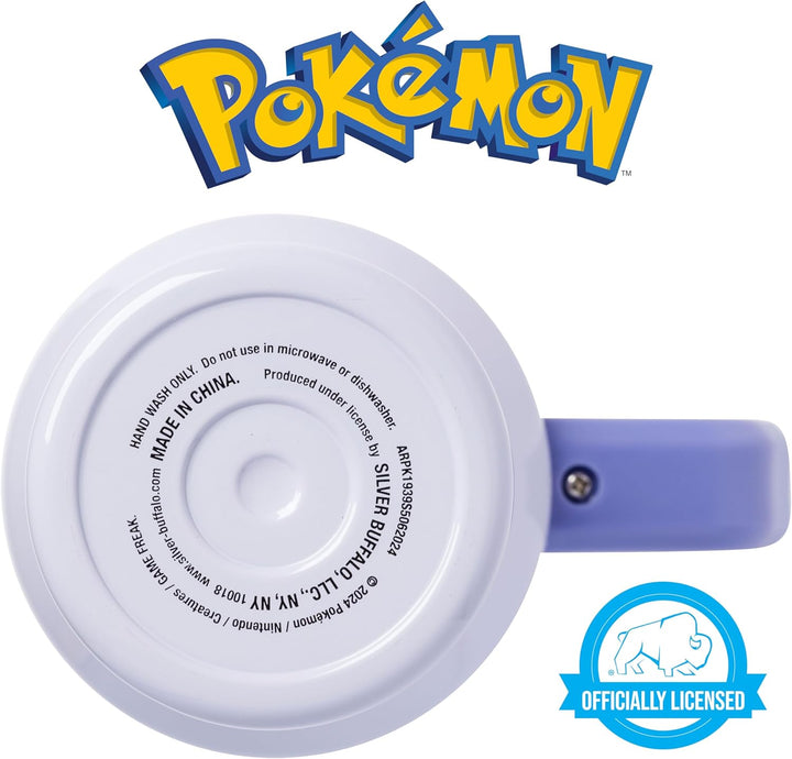 Pokemon Eevee Stainless Steel Tumbler with Handle Fits in Standard Cup Holder 40 Ounces