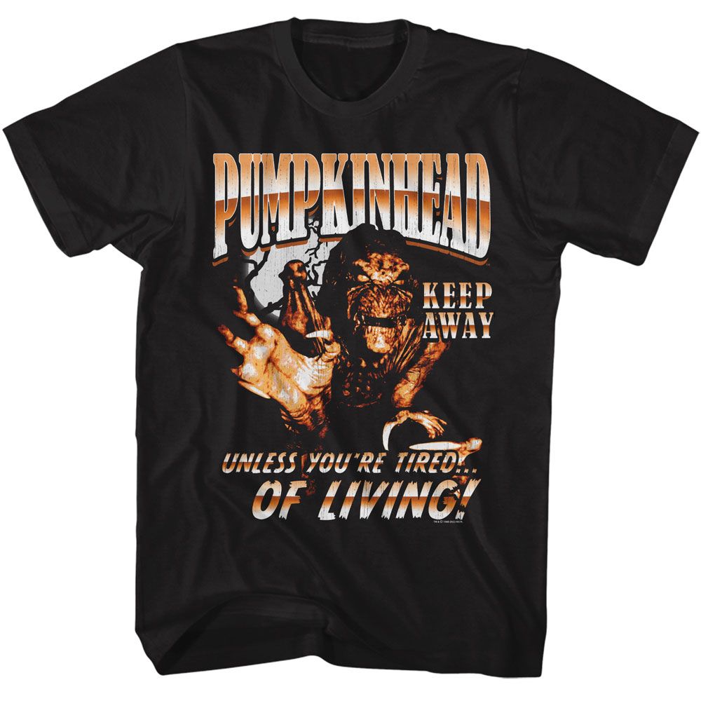 Pumpkinhead - Keep Away - American Classics - Solid Black Adult Short Sleeve T-Shirt