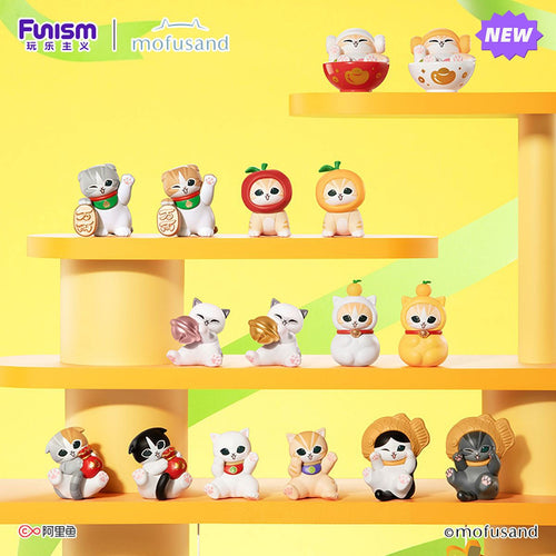 Funism - Mofusand - Fortune Neko Series - Mini Figure Blind Box