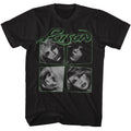Poison - I Want Action Four Photos - American Classics - Solid Black Adult Short Sleeve T-Shirt