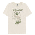 Popeye - Pickleball Club - American Classics - Solid Beige Adult Short Sleeve Comfort Color T-Shirt