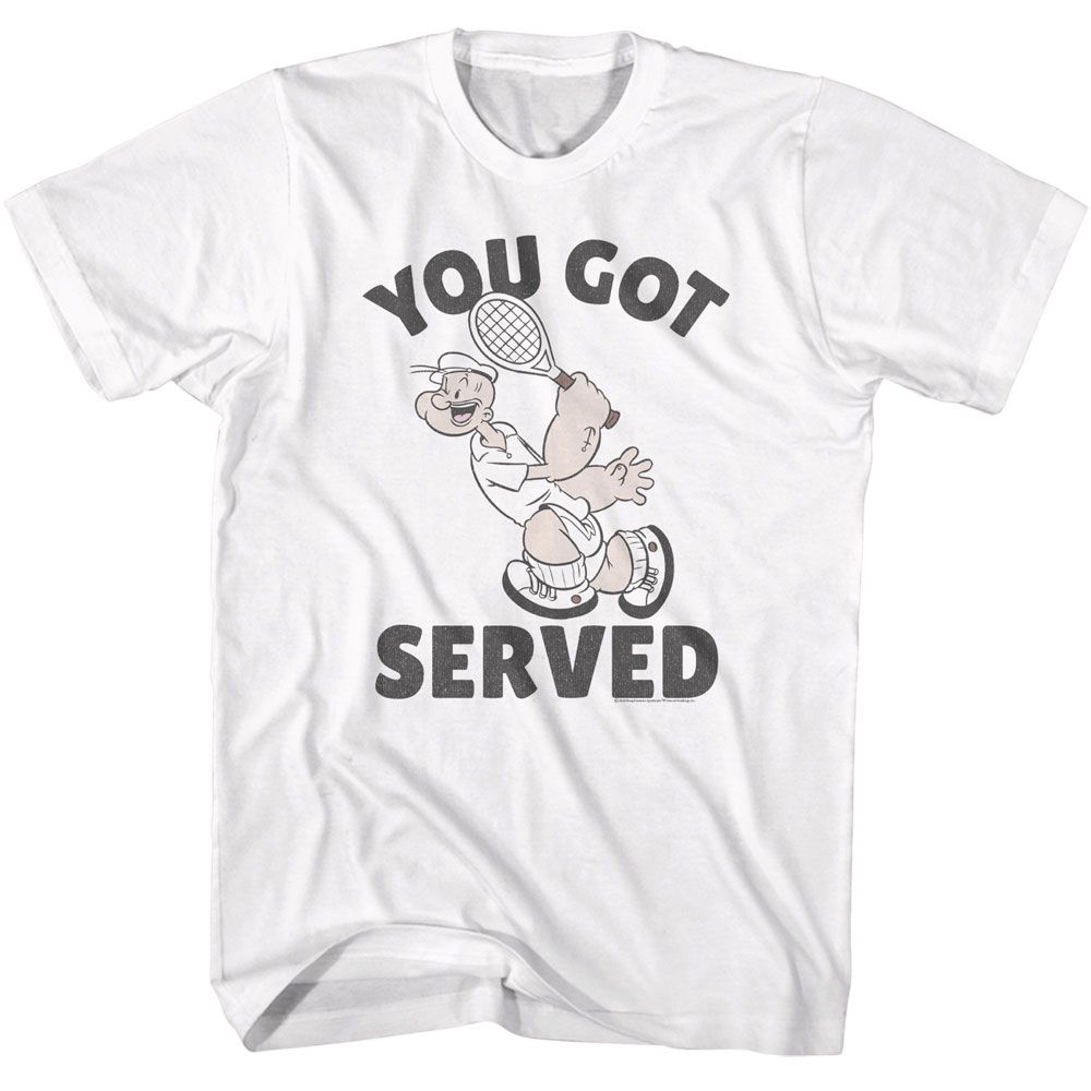 Popeye - You Got Served - American Classics - Adult Short Sleeve T-Shirt