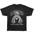 Popeye - Legend - Bronx Oversized Short Sleeve T-Shirt - Front Print - Black