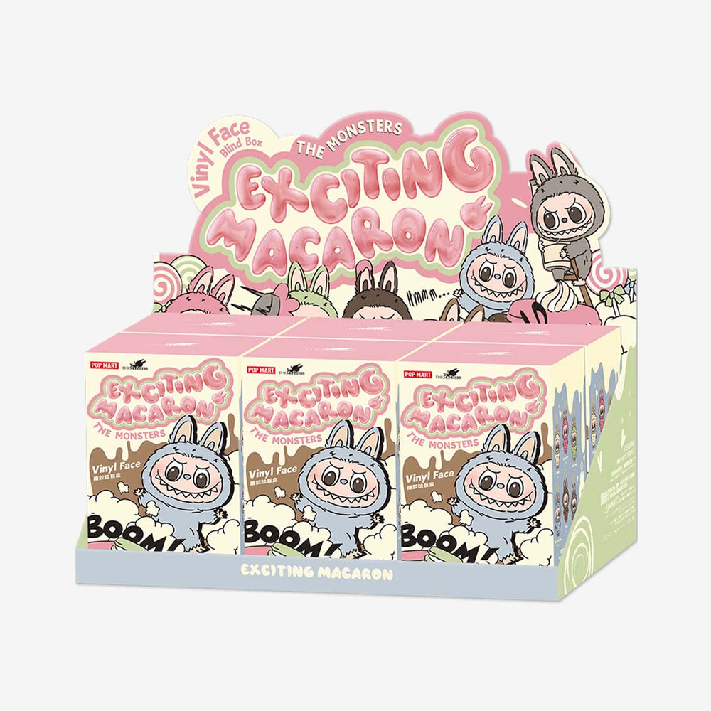 Pop Mart - The Monsters - Exciting Macaron Vinyl Face Blind Box
