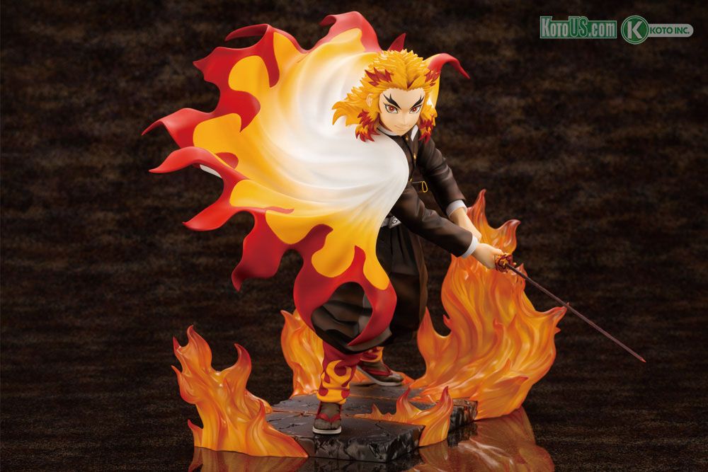 Kotobukiya - Demon Slayer Kimetsu no Yaiba - Kyojuro Rengoku ARTFX J