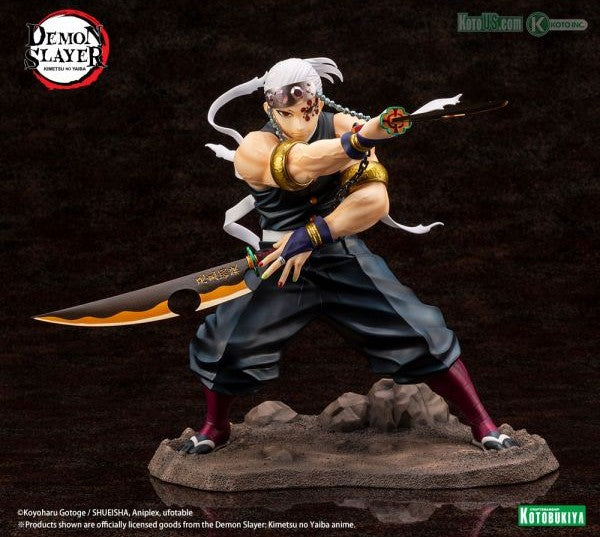 Kotobukiya - Demon Slayer: Kimetsu no Yaiba - Tengen Uzui ArtFX J Figure