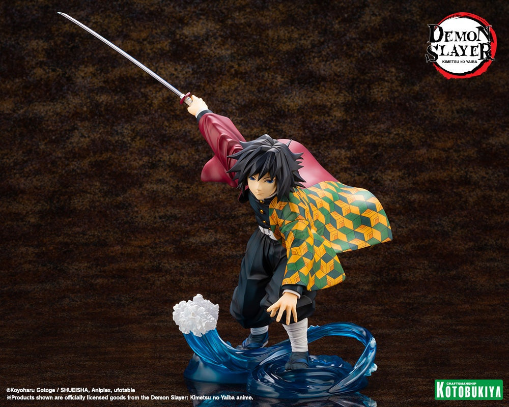 Kotobukiya - Demon Slayer: Kimetsu no Yaiba - Giyu Tomioka - ARTFX J 1/8 Scale Figure