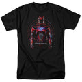 Power Rangers - Red Ranger - Adult Unisex Short Sleeve T-Shirt - Black
