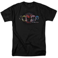 Power Rangers - Head Group - Adult Unisex Short Sleeve T-Shirt - Black