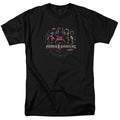 Power Rangers - Ranger Circuitry - Adult Unisex Short Sleeve T-Shirt - Black