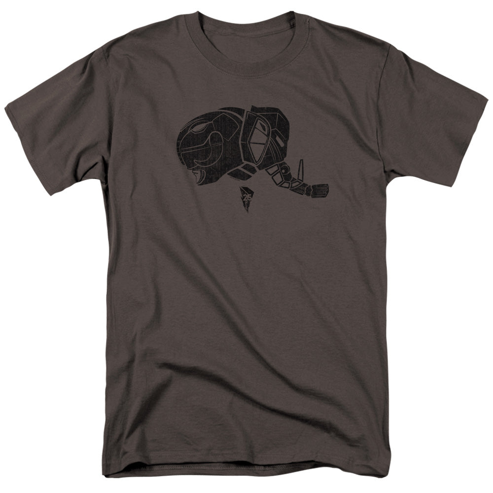 Power Rangers - Black - Adult Unisex Short Sleeve T-Shirt - Gray
