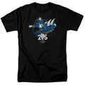 Power Rangers - Blue 25 - Adult Unisex Short Sleeve T-Shirt - Black