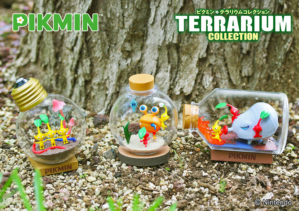 RE-MENT - Pikmin Terrarium Collection - Trading Figure One Blind Box