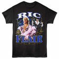 Ric Flair - Lightning Collage - Adult Unisex Short Sleeve T-Shirt - Black