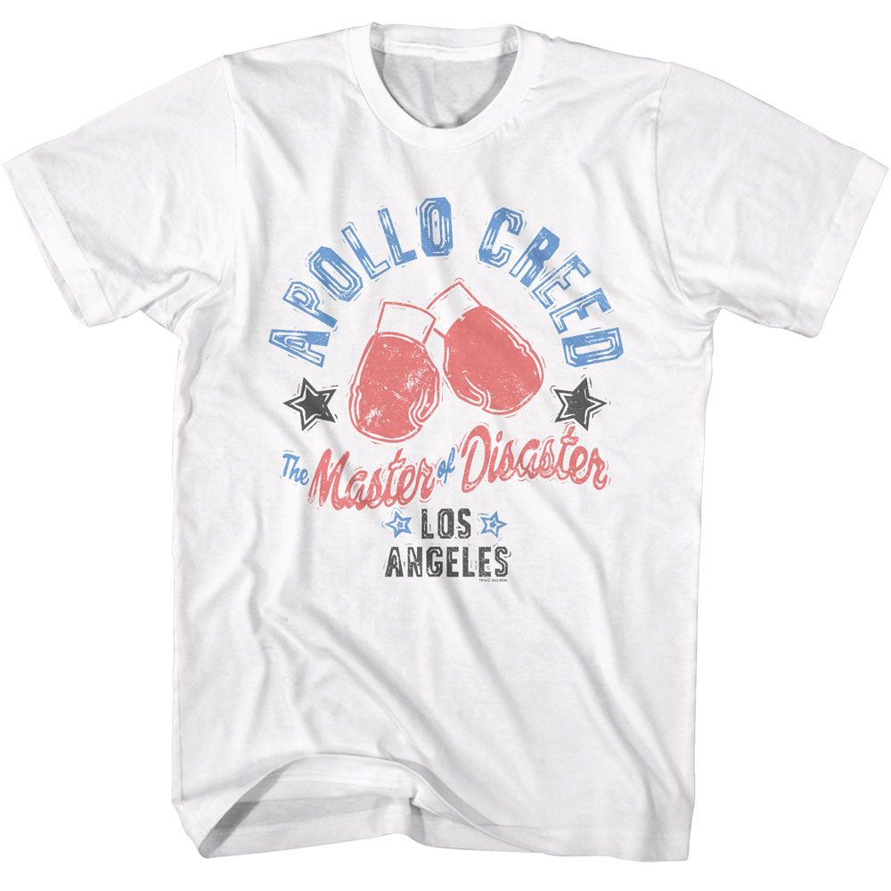 Rocky - Master Of Disaster - American Classics - Solid White Adult Short Sleeve T-Shirt
