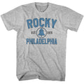 Rocky - Liberty Bell - American Classics - Solid Gray Adult Short Sleeve T-Shirt