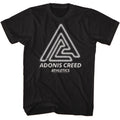 Rocky - Adonis Creed Neon 2 - American Classics - Solid Black Adult Short Sleeve T-Shirt