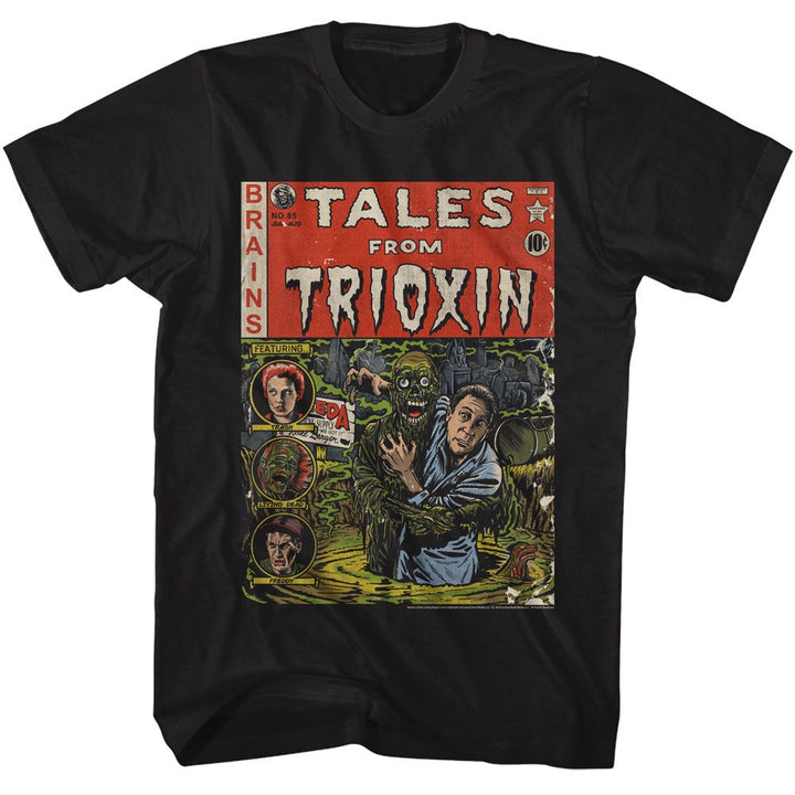 Return Of The Living Dead Tales From Trioxin Comic Officially Licensed Adult Short Sleeve T-Shirt