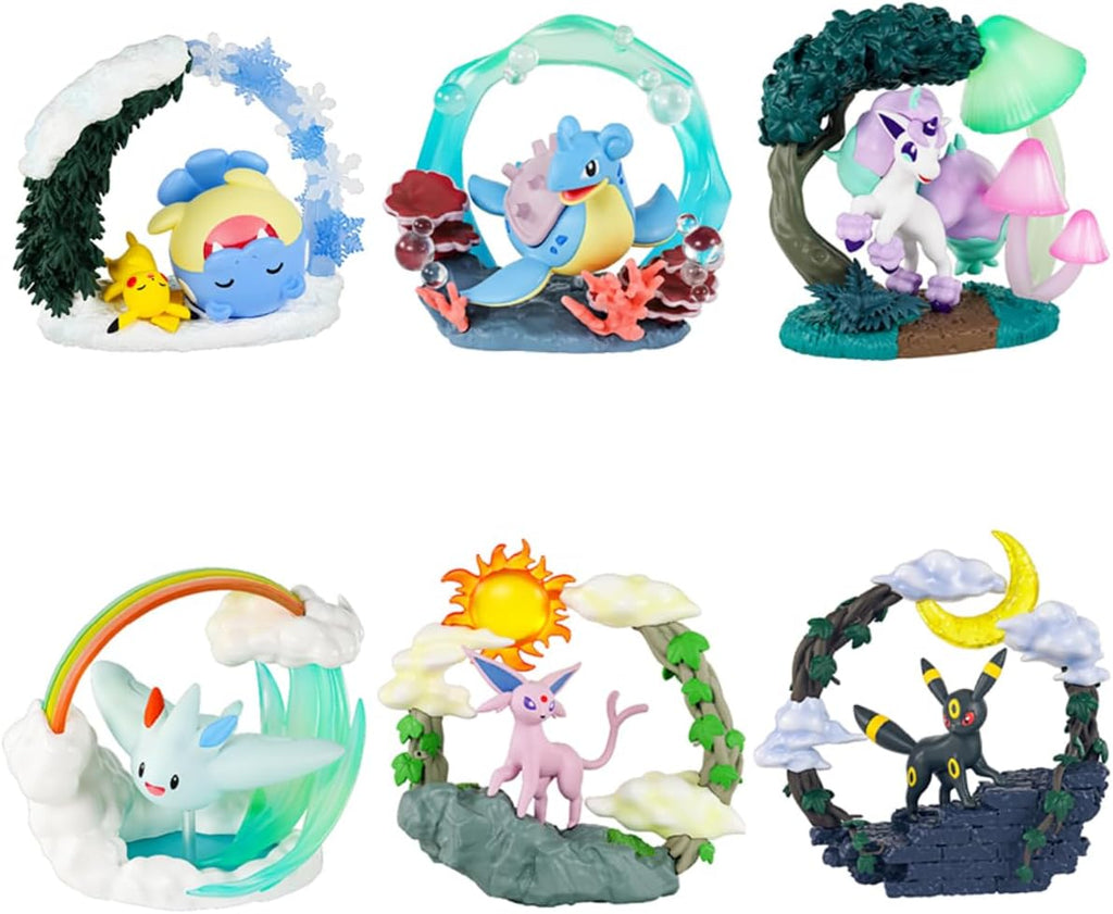 Re-ment Pokemon Circular Diorama Collection One Mystery Box