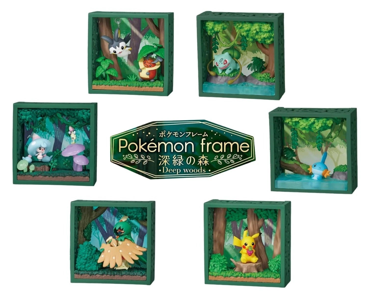 Re-ment Pokemon Frame - Deep Woods One Blind Box