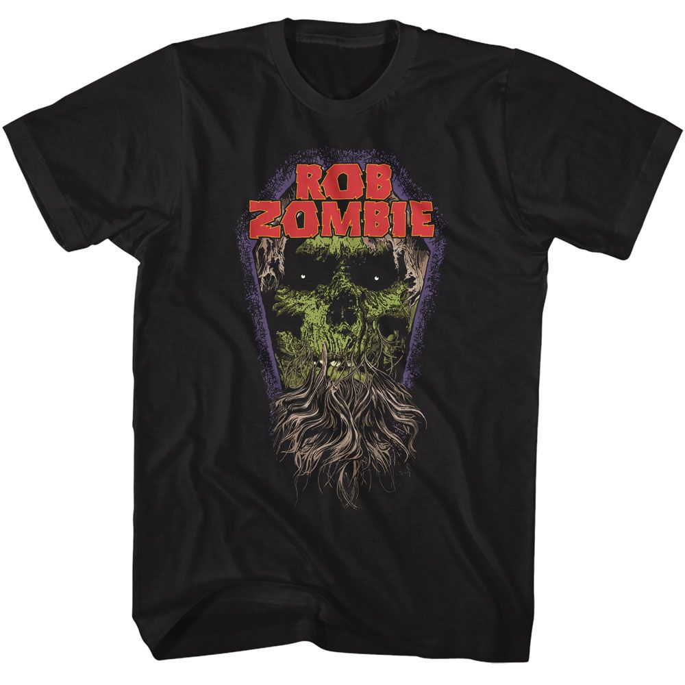 Rob Zombie - Coffin Zombie - American Classics - Adult Short Sleeve T-Shirt