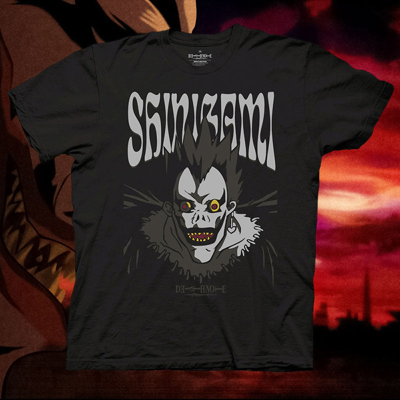 Death Note Tonal Shinigami Ryuk Face Adult T-Shirt