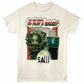 Saw - Comic Panel - Adult Unisex Short Sleeve T-Shirt - Natural