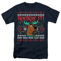 Scooby-Doo! - Rockin' It Ugly Christmas - Adult Unisex T-Shirt - Blue