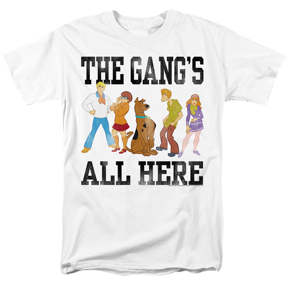 Scooby-Doo! - The Gang - Adult Unisex Short Sleeve T-Shirt - White